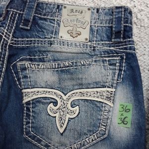 Men's size 36 x 36 Rock Revivals Floyd boot